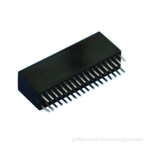 LAN Transformer, Matched RJ45, DIP Type, 36-pin, 10/100/1000 Base T-X Dual Ports